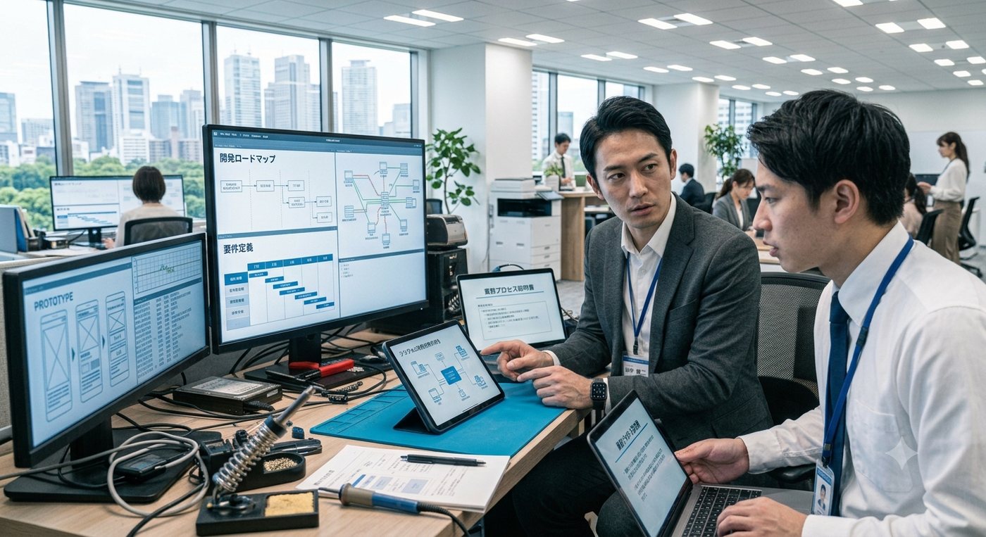 開発完了後もアフターサポートとして改善と不具合をチェックし続けます